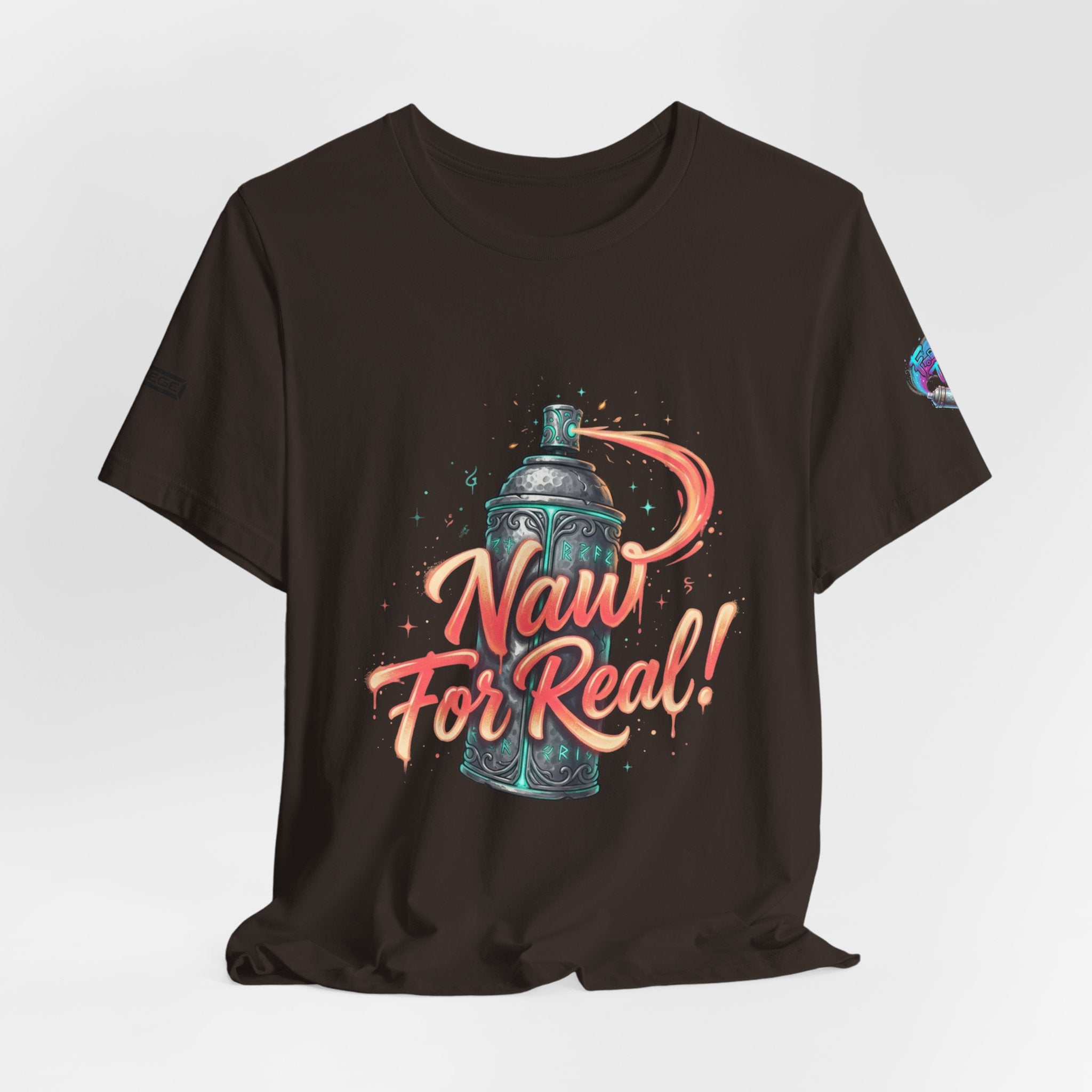 Spray Can 'Naw For Real' Graphic Tee