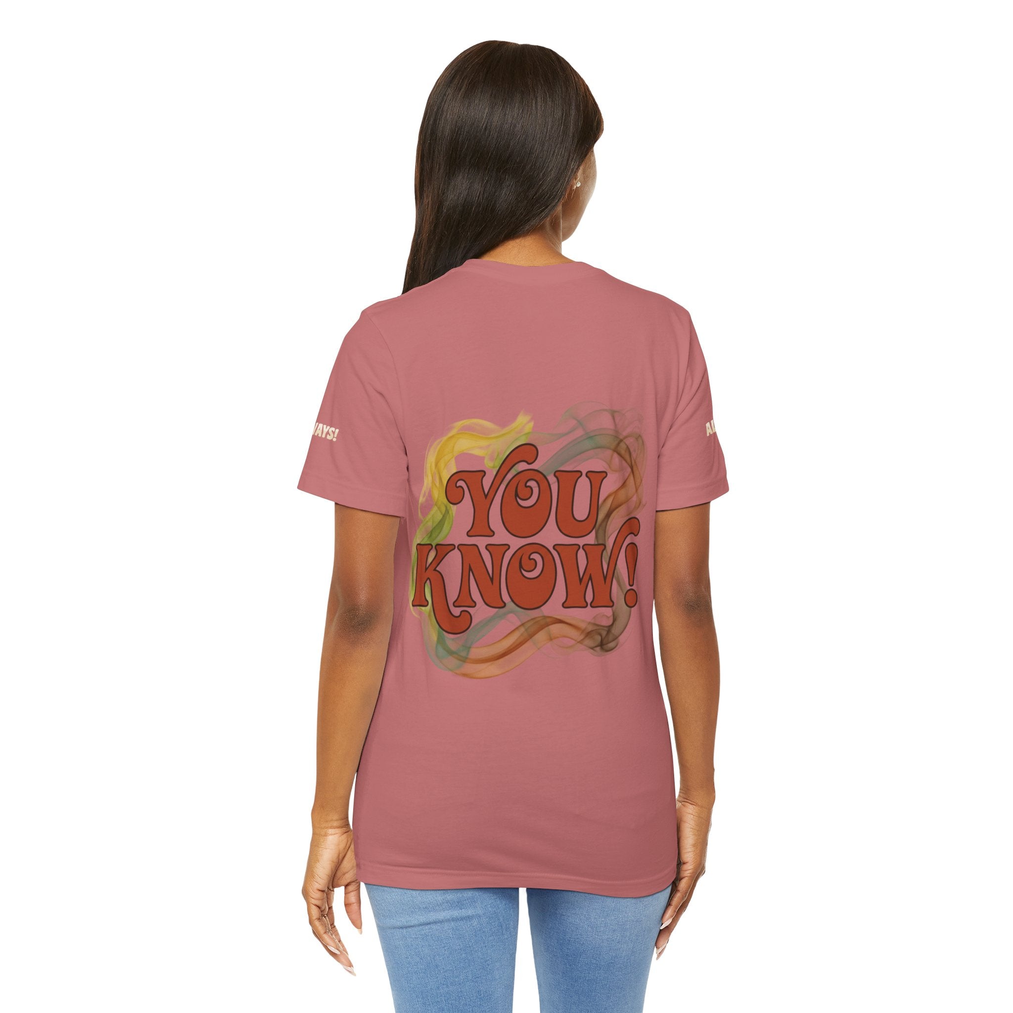 You Know! Graphic Tee — Retro Swirl Vintage Style T‑Shirt