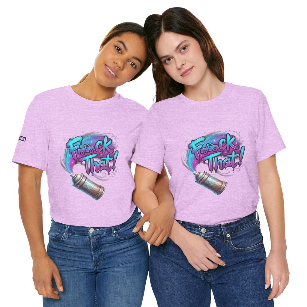 Graffiti 'F*ck That!' Spray Can T‑Shirt
