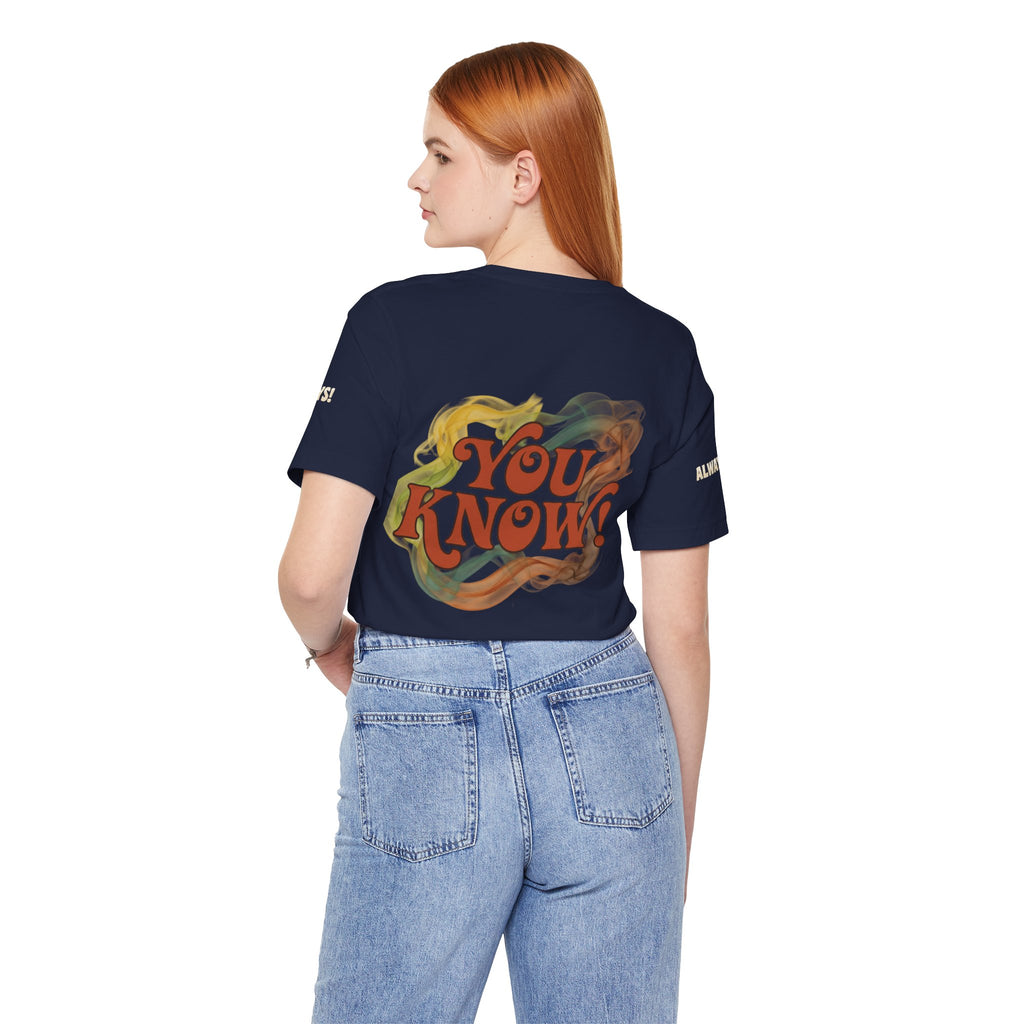 You Know! Graphic Tee — Retro Swirl Vintage Style T‑Shirt