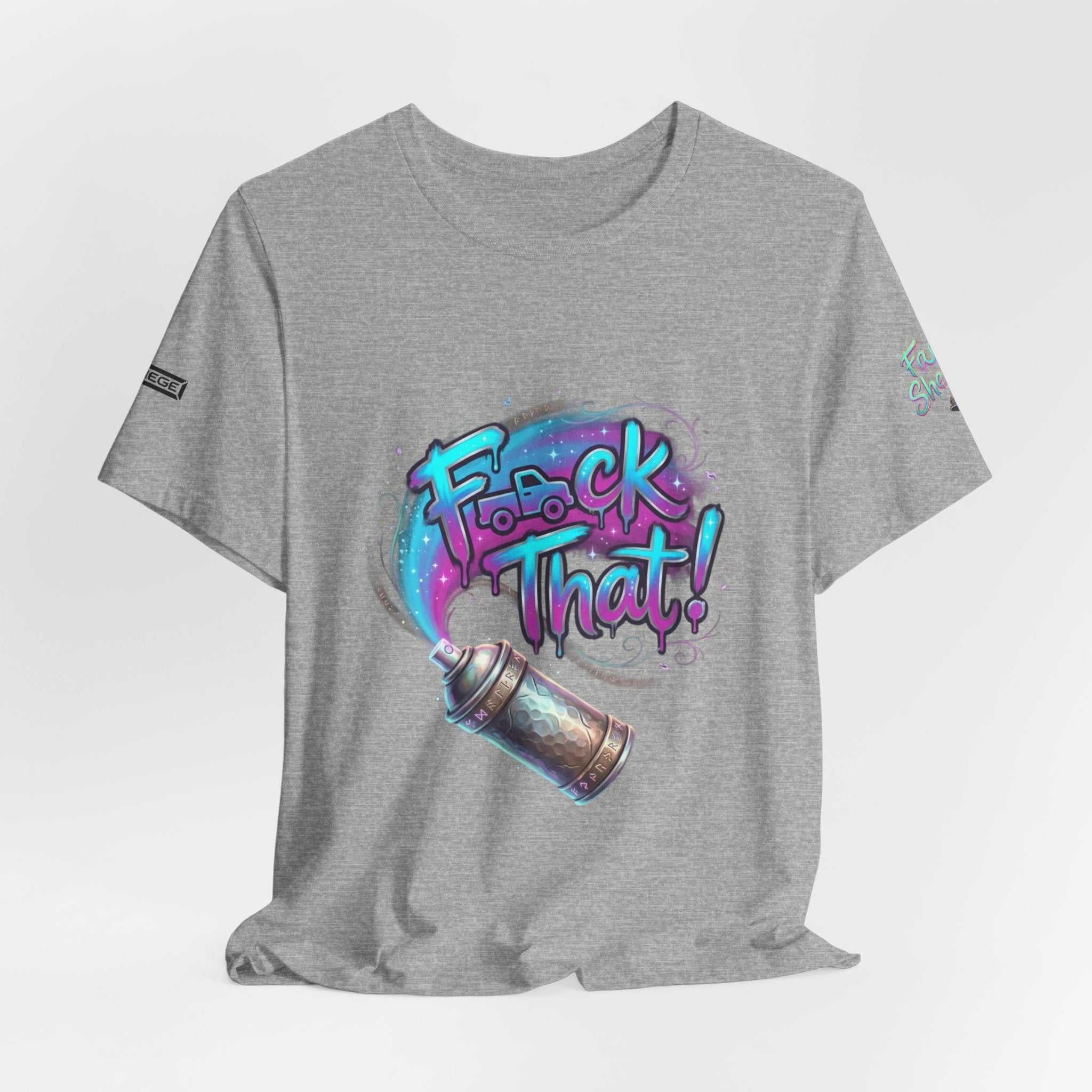 Graffiti 'F*ck That!' Spray Can T‑Shirt