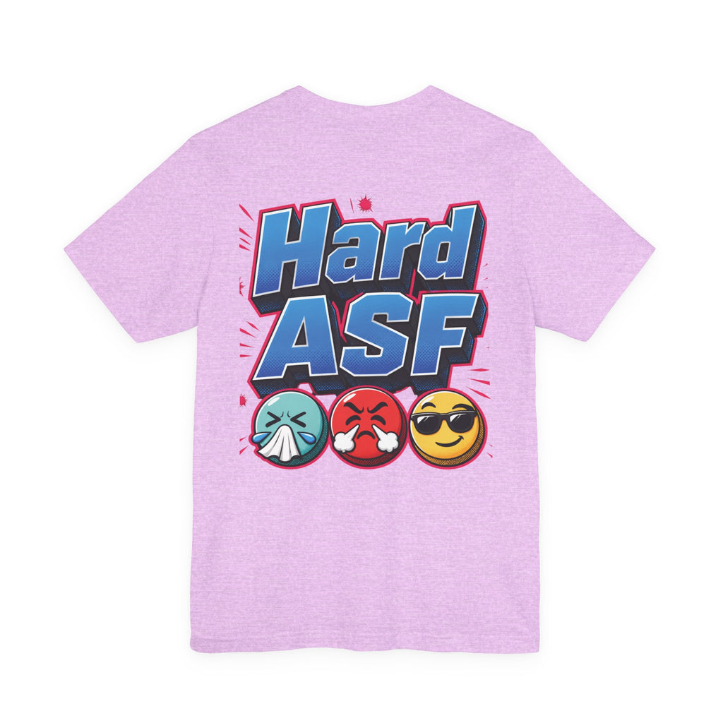 Wash Ya / Hard ASF Emoji Graphic Tee — Funny Emoji Face T-Shirt