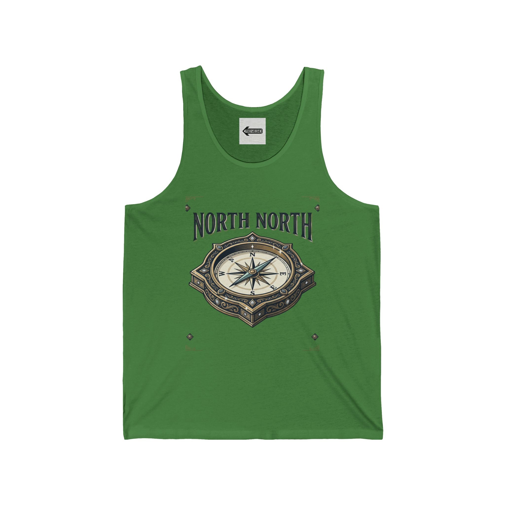 Compass Tank Top — "North North" Nautical Graphic Tank