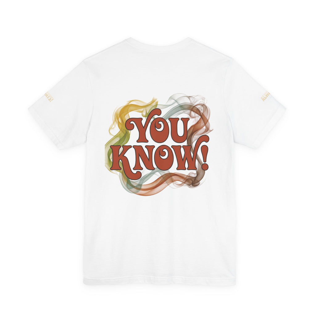 You Know! Graphic Tee — Retro Swirl Vintage Style T‑Shirt