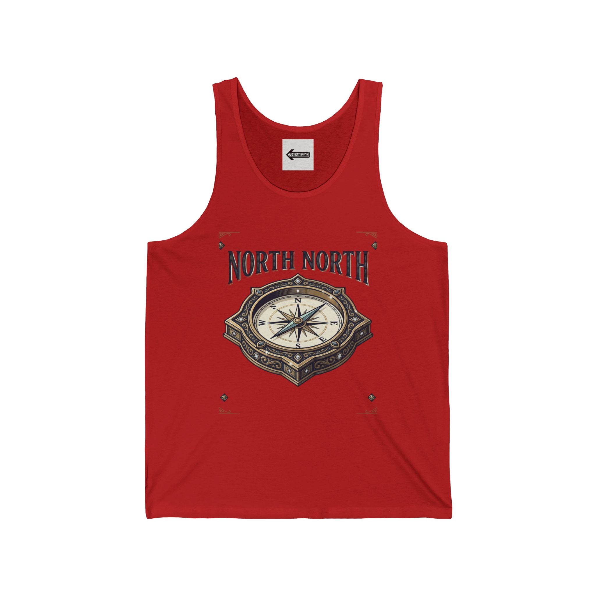 Compass Tank Top — "North North" Nautical Graphic Tank