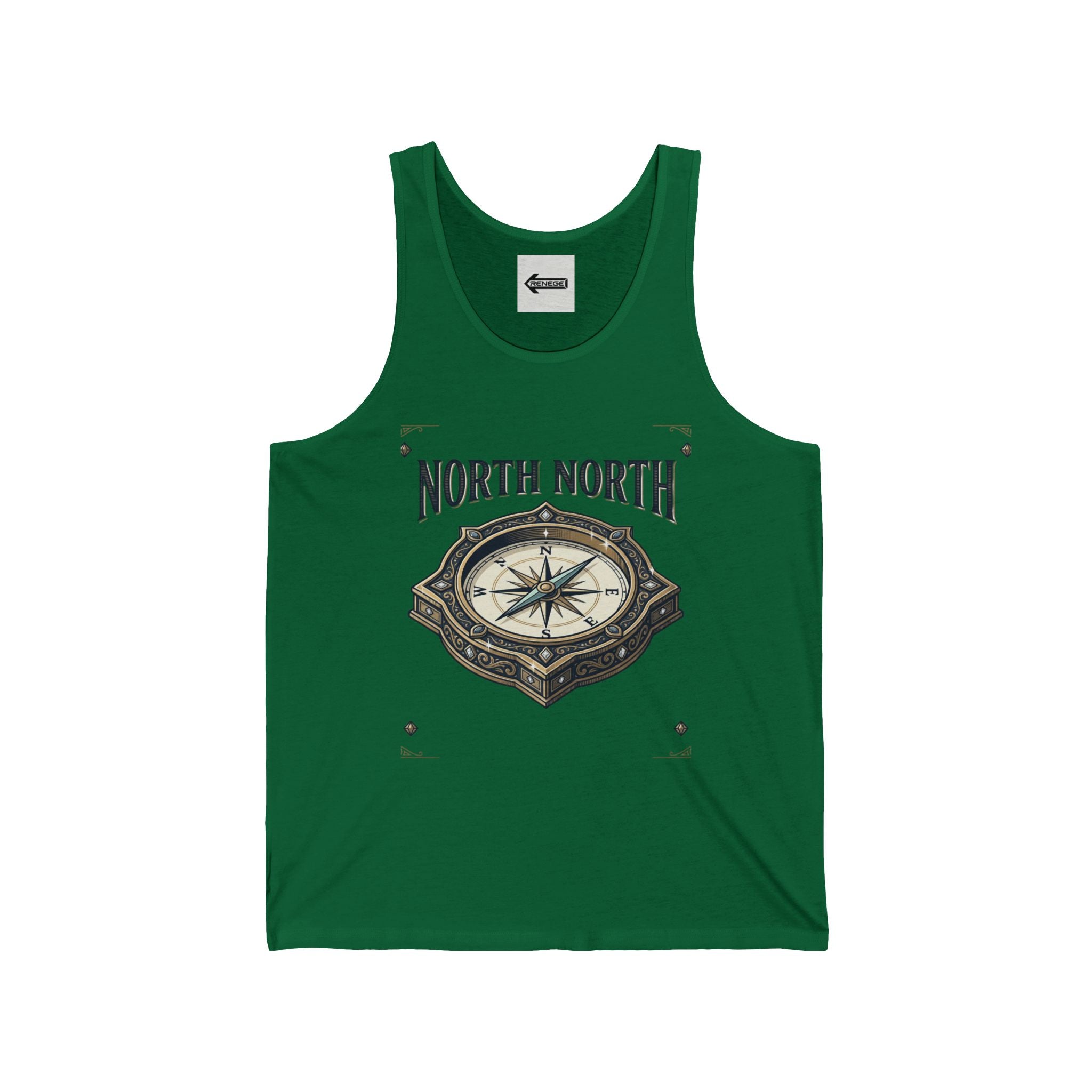 Compass Tank Top — "North North" Nautical Graphic Tank