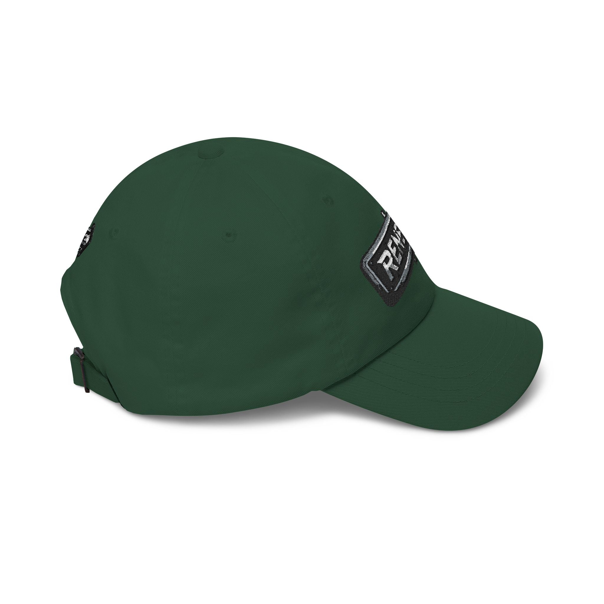Renegé Arrow Dad Cap — Embroidered White Baseball Hat