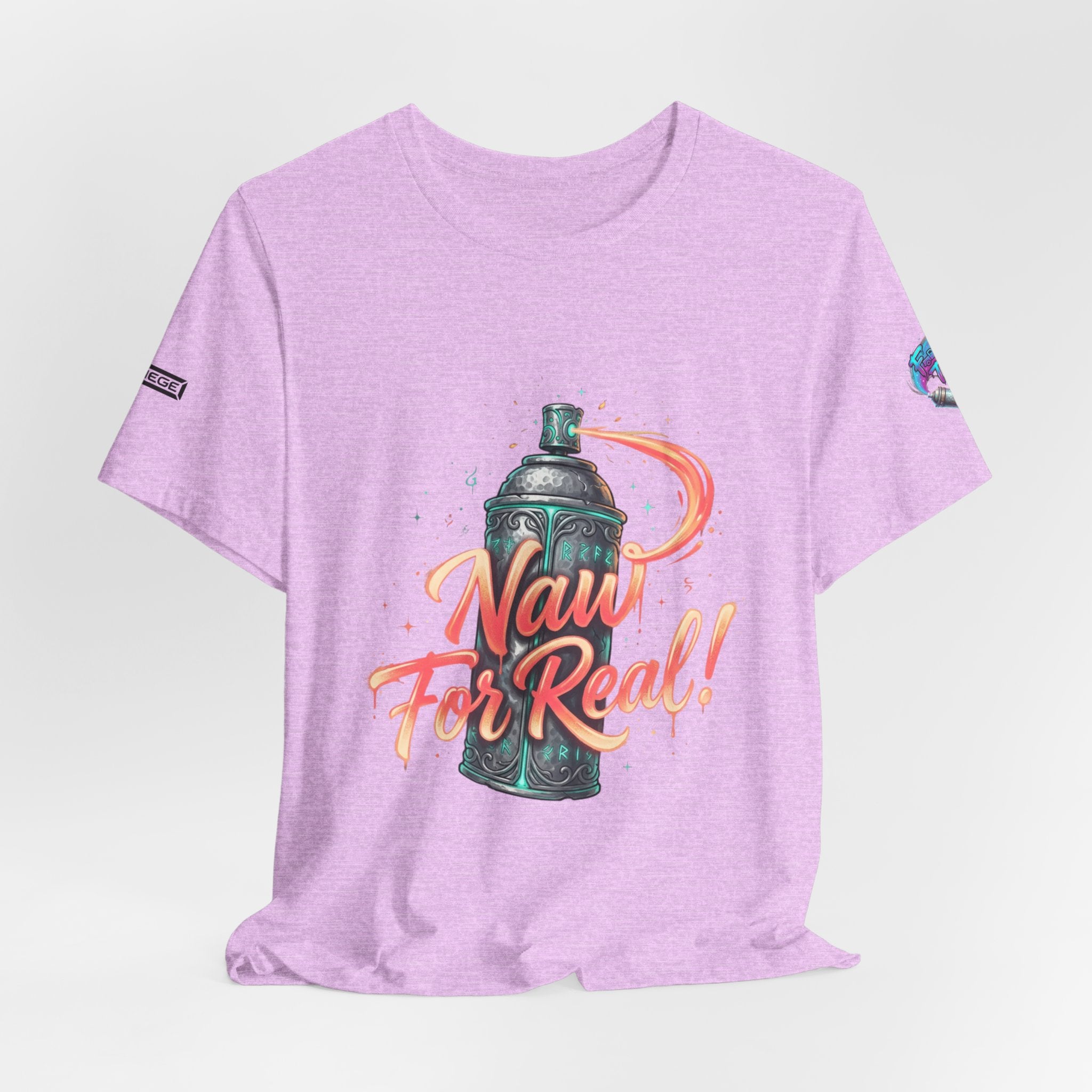 Spray Can 'Naw For Real' Graphic Tee