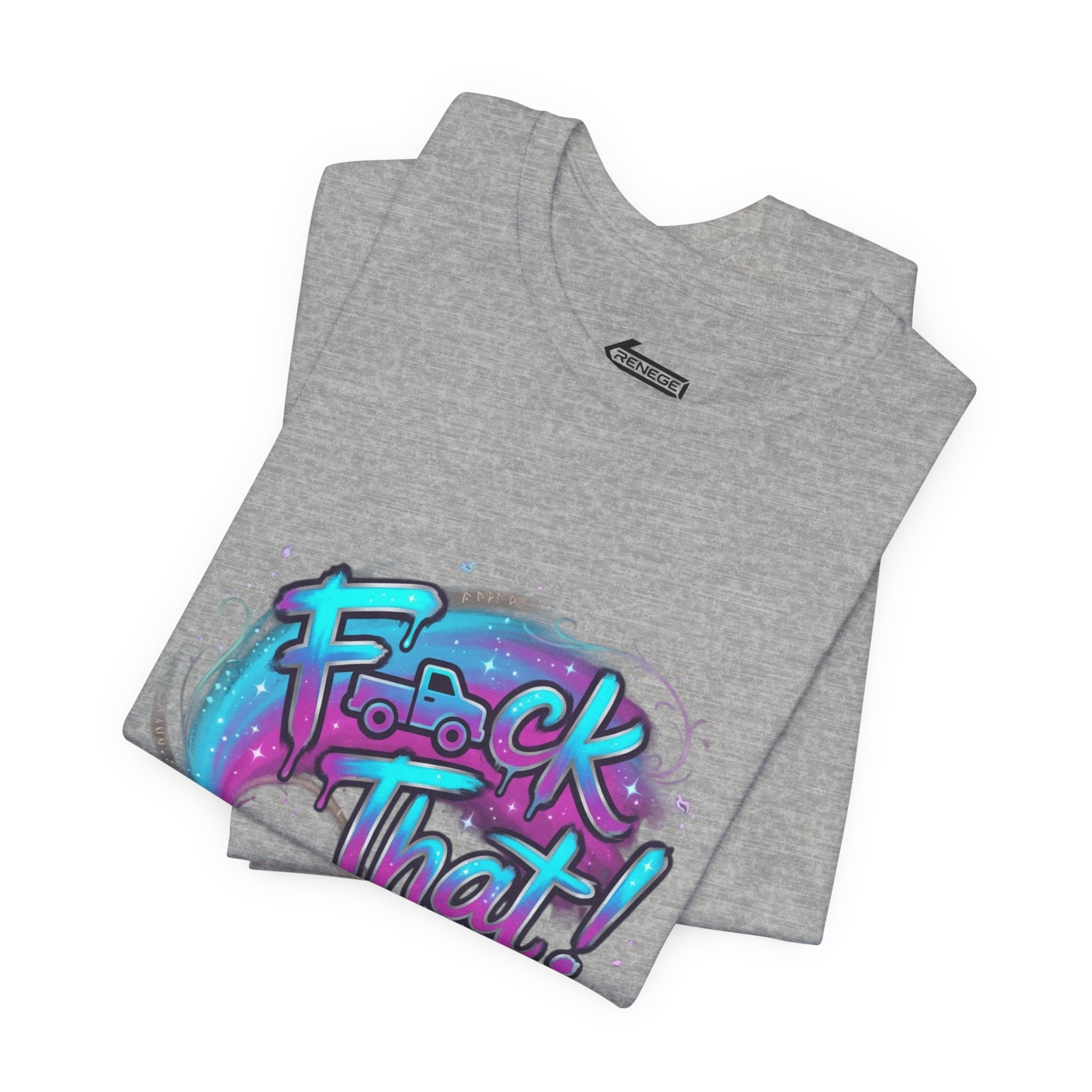 Graffiti 'F*ck That!' Spray Can T‑Shirt