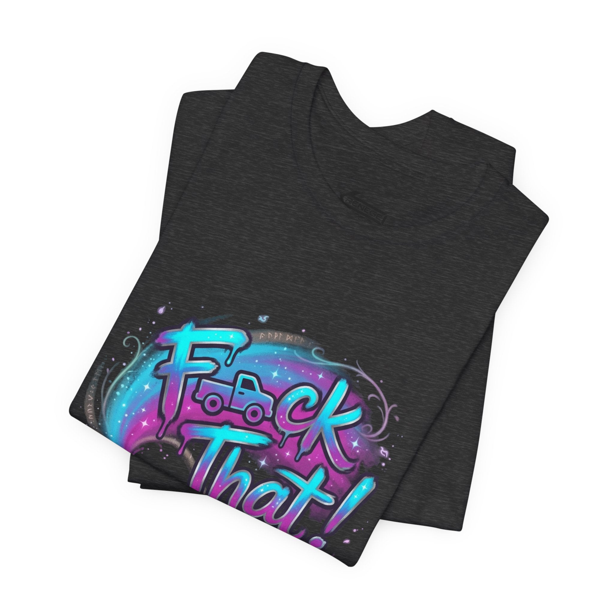 Graffiti 'F*ck That!' Spray Can T‑Shirt