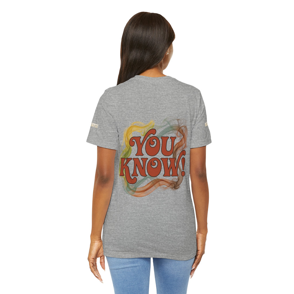 You Know! Graphic Tee — Retro Swirl Vintage Style T‑Shirt