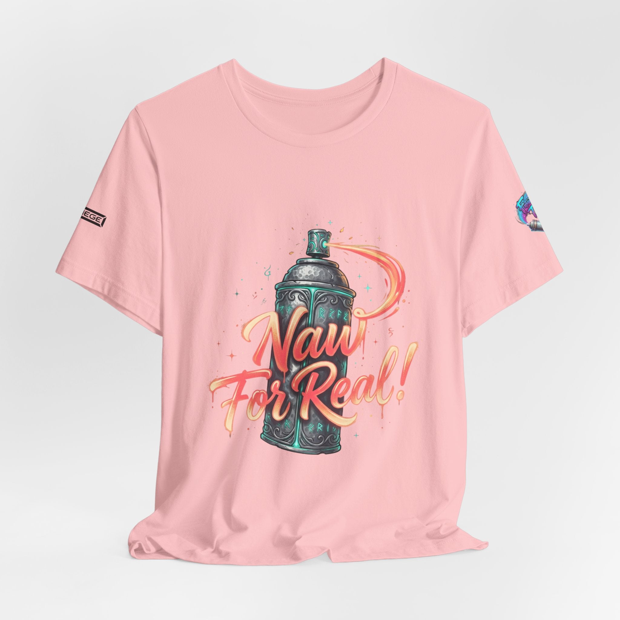 Spray Can 'Naw For Real' Graphic Tee