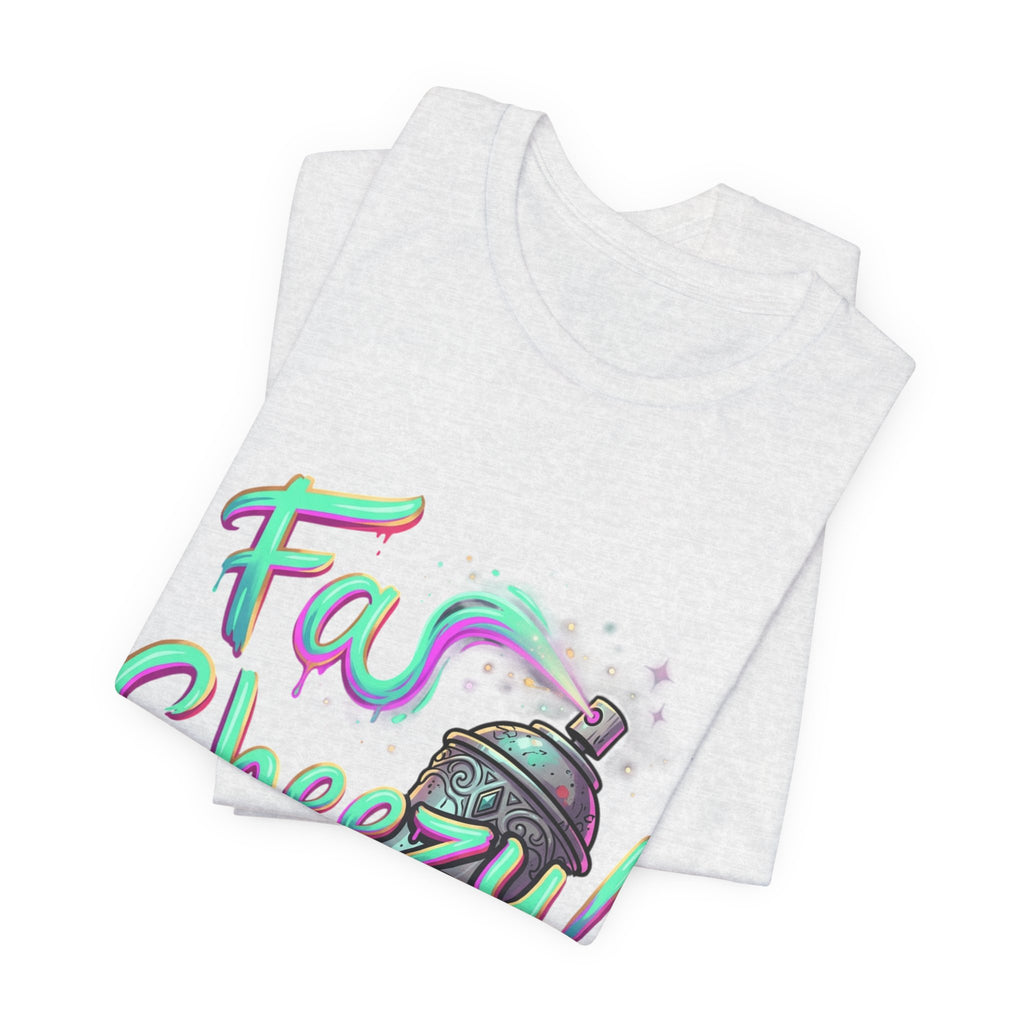 Graffiti Spray Can Tee — "Fas Sheezy!" Street Art T-Shirt
