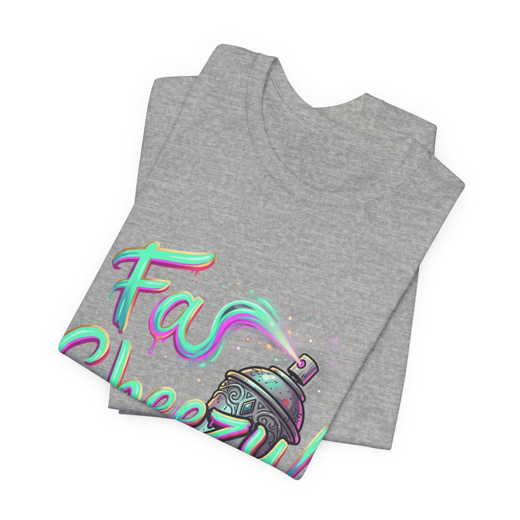 Graffiti Spray Can Tee — "Fas Sheezy!" Street Art T-Shirt