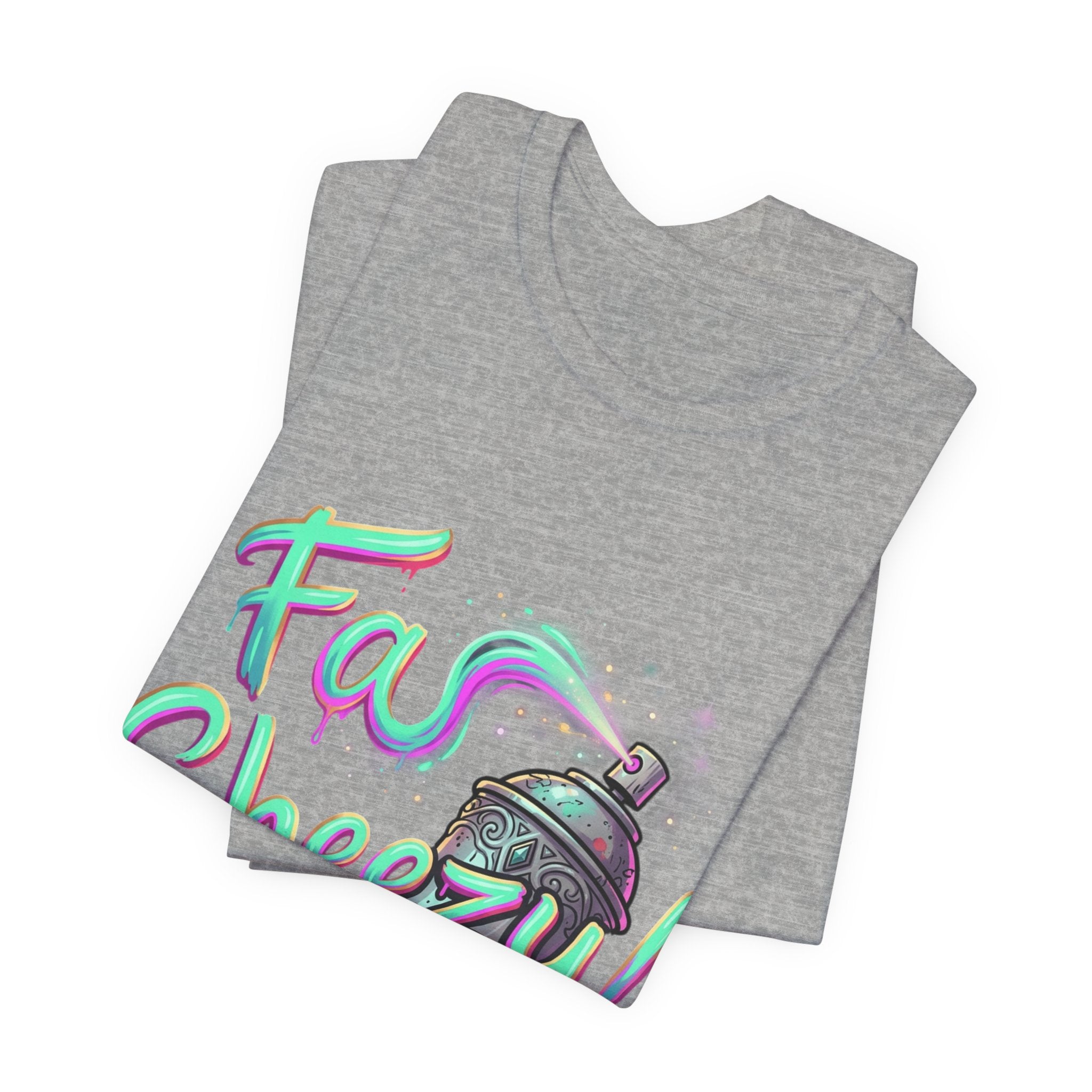 Graffiti Spray Can Tee — "Fas Sheezy!" Street Art T-Shirt