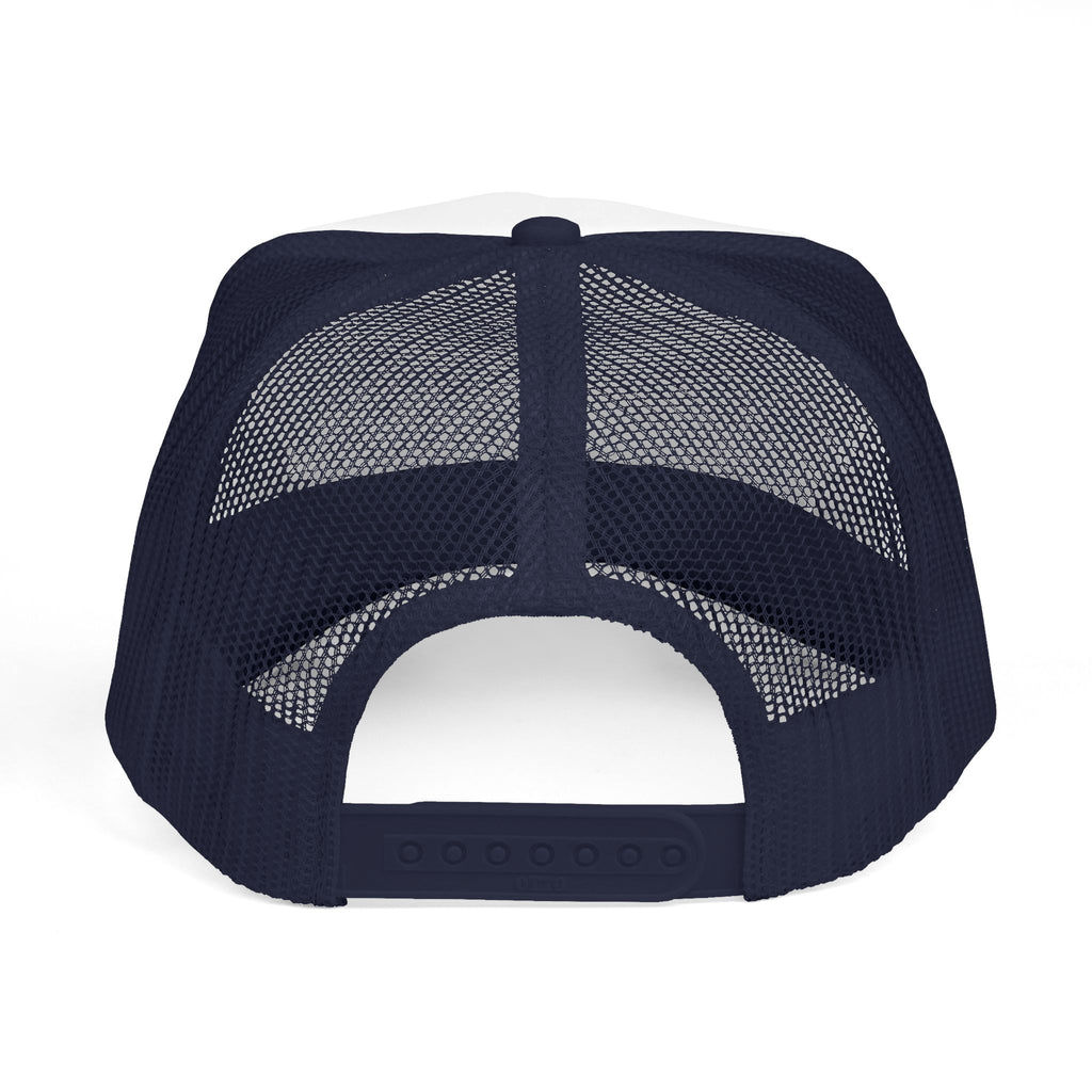 Renegade Arrow Trucker Hat — Retro Bold Logo Mesh Cap