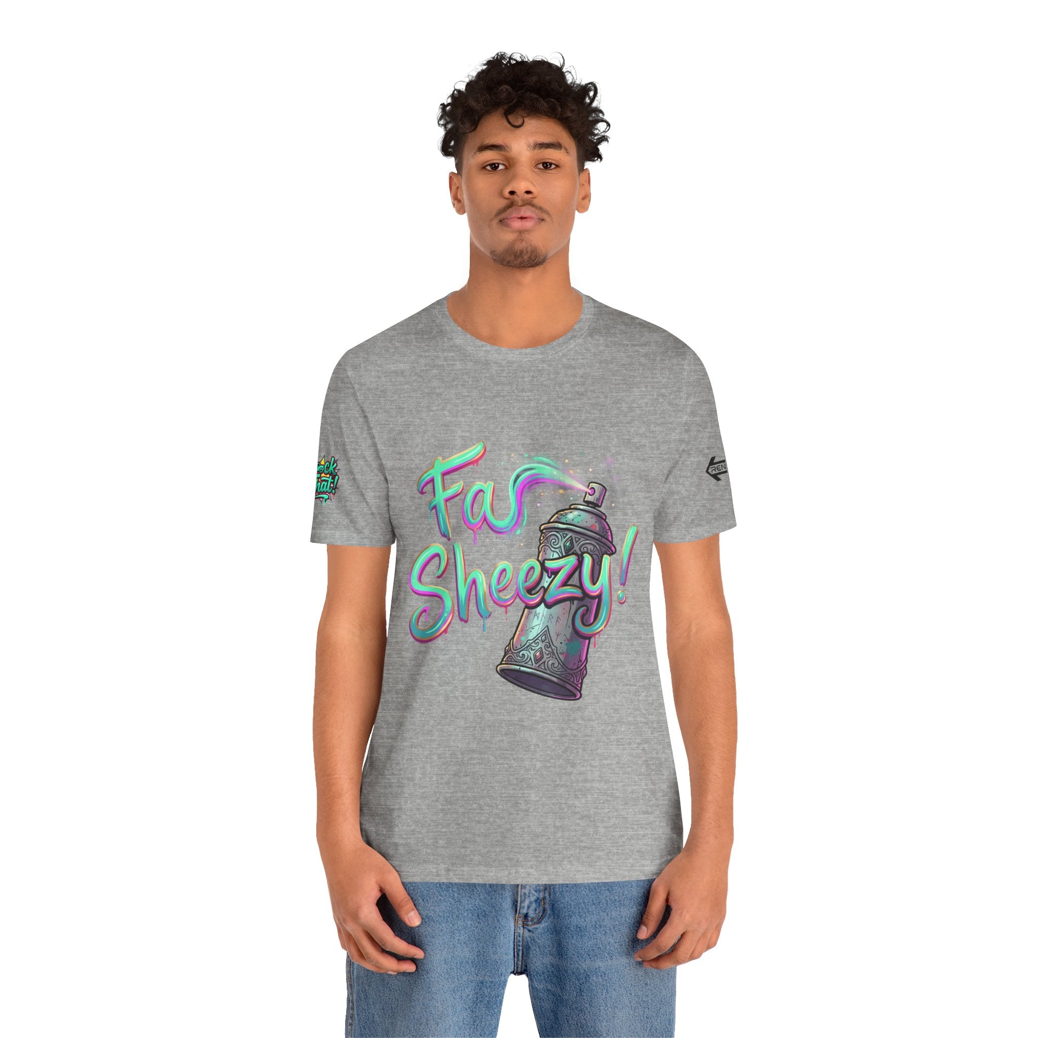 Graffiti Spray Can Tee — "Fas Sheezy!" Street Art T-Shirt