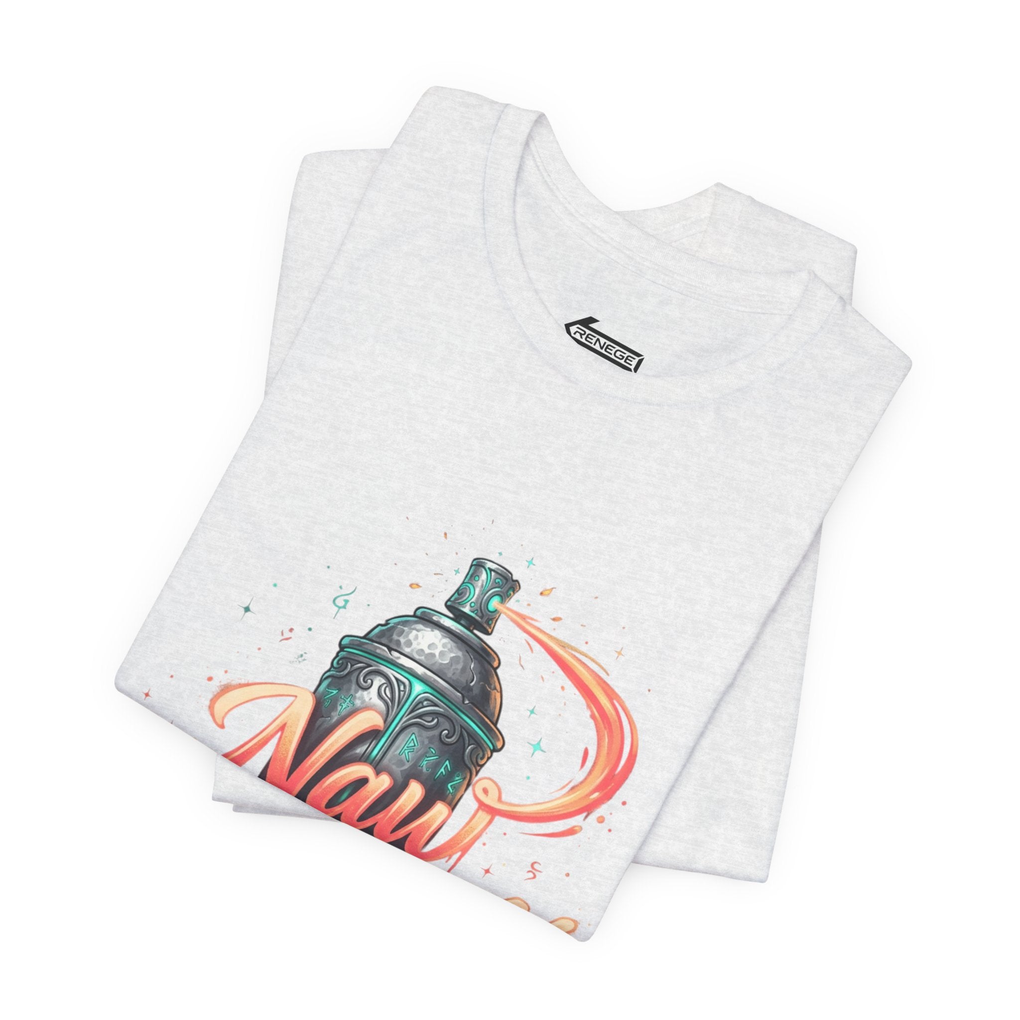 Spray Can 'Naw For Real' Graphic Tee