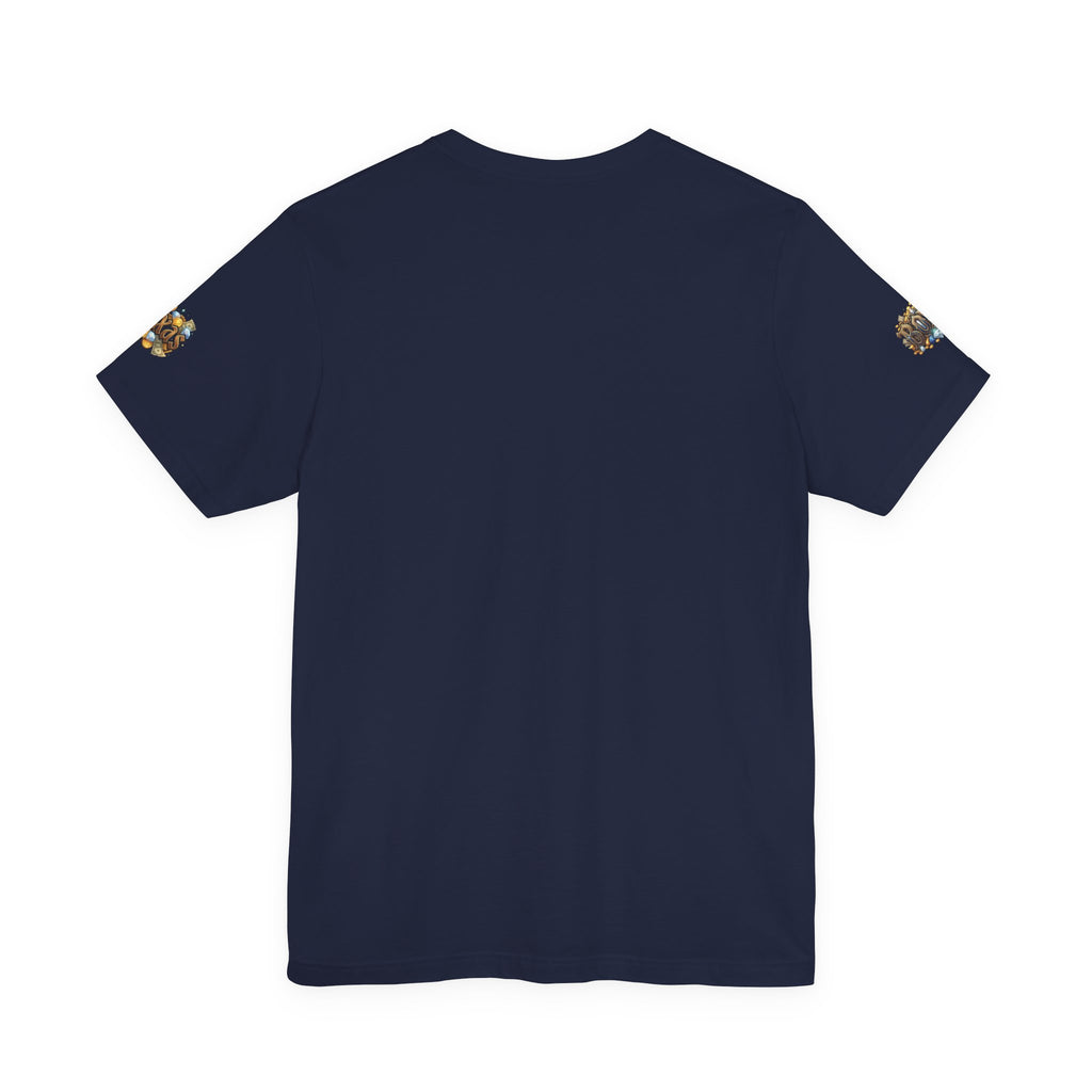 Hard Hitta Money Graphic Tee — Retro Cash & Gold Logo T-Shirt