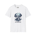 Athena Warrior T-Shirt — Mythical Greek Goddess Graphic Tee