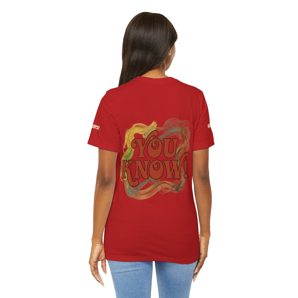 You Know! Graphic Tee — Retro Swirl Vintage Style T‑Shirt
