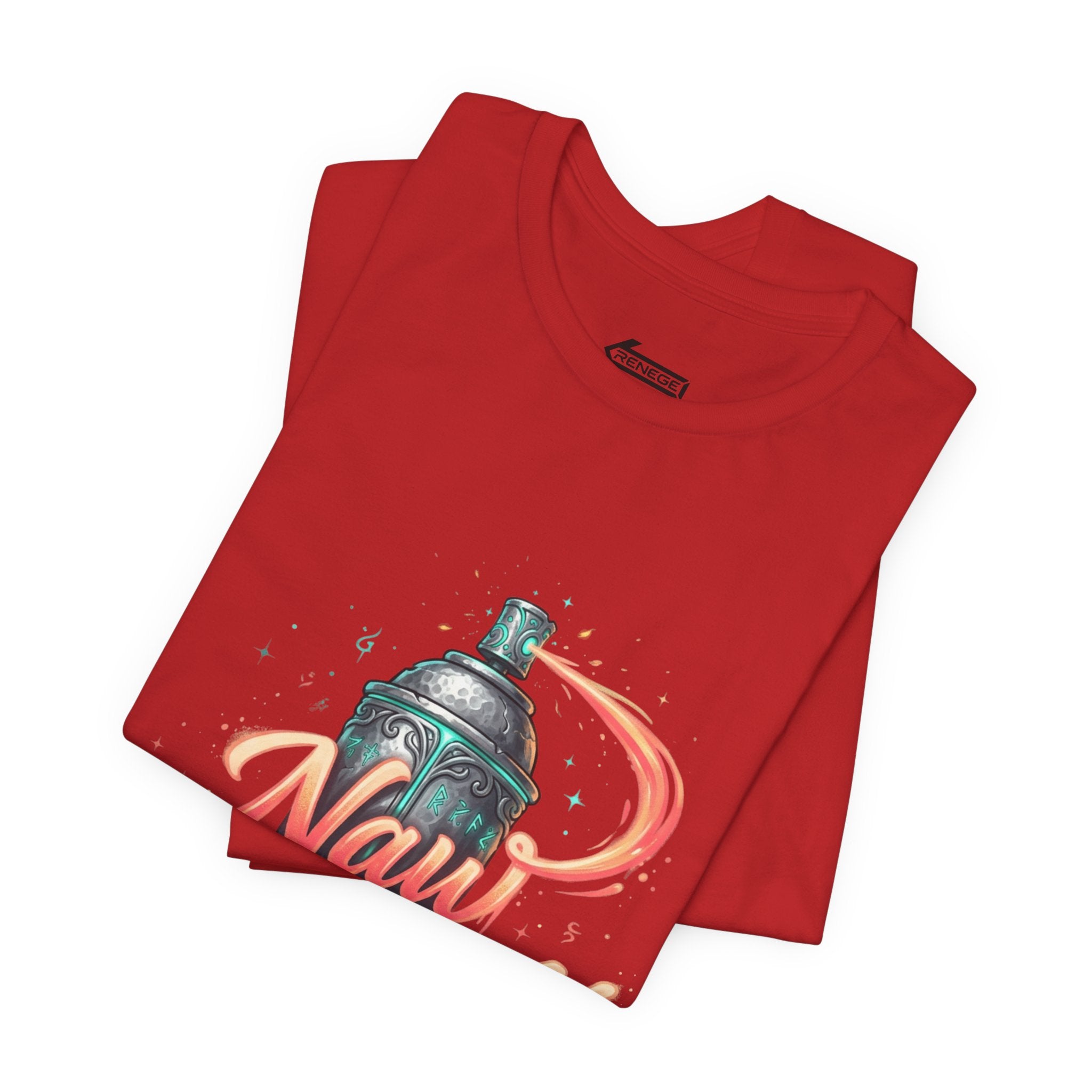 Spray Can 'Naw For Real' Graphic Tee