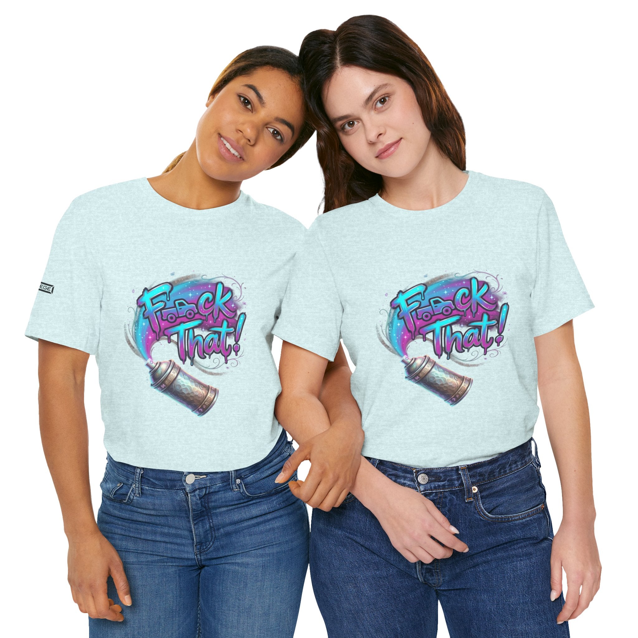 Graffiti 'F*ck That!' Spray Can T‑Shirt