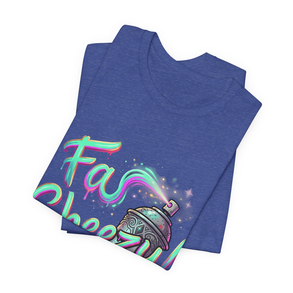 Graffiti Spray Can Tee — "Fas Sheezy!" Street Art T-Shirt