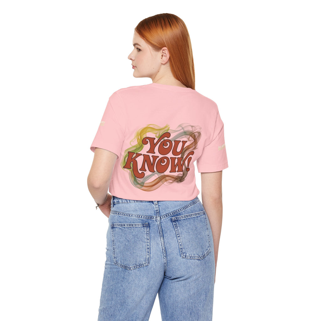 You Know! Graphic Tee — Retro Swirl Vintage Style T‑Shirt