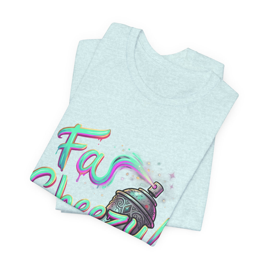 Graffiti Spray Can Tee — "Fas Sheezy!" Street Art T-Shirt