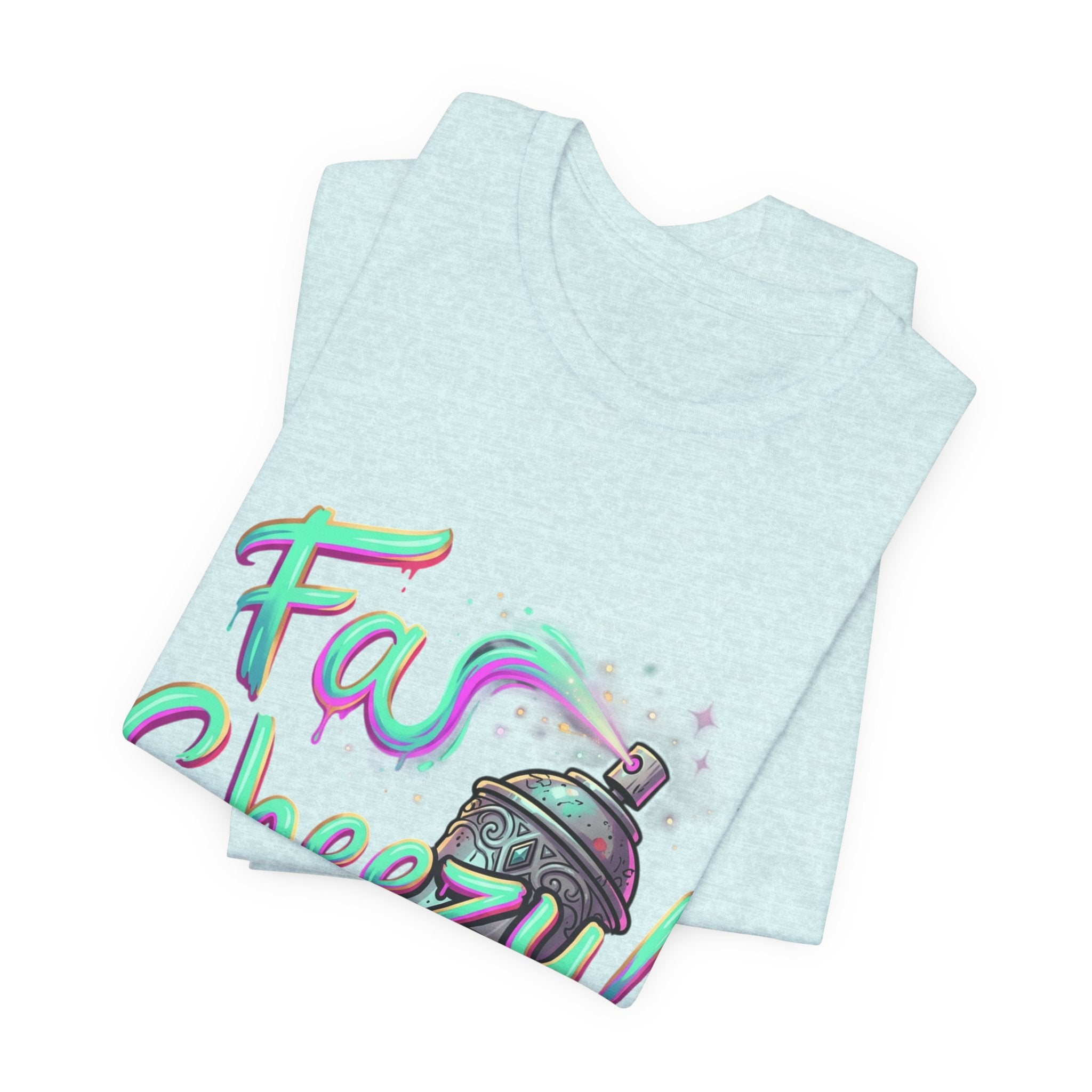 Graffiti Spray Can Tee — "Fas Sheezy!" Street Art T-Shirt