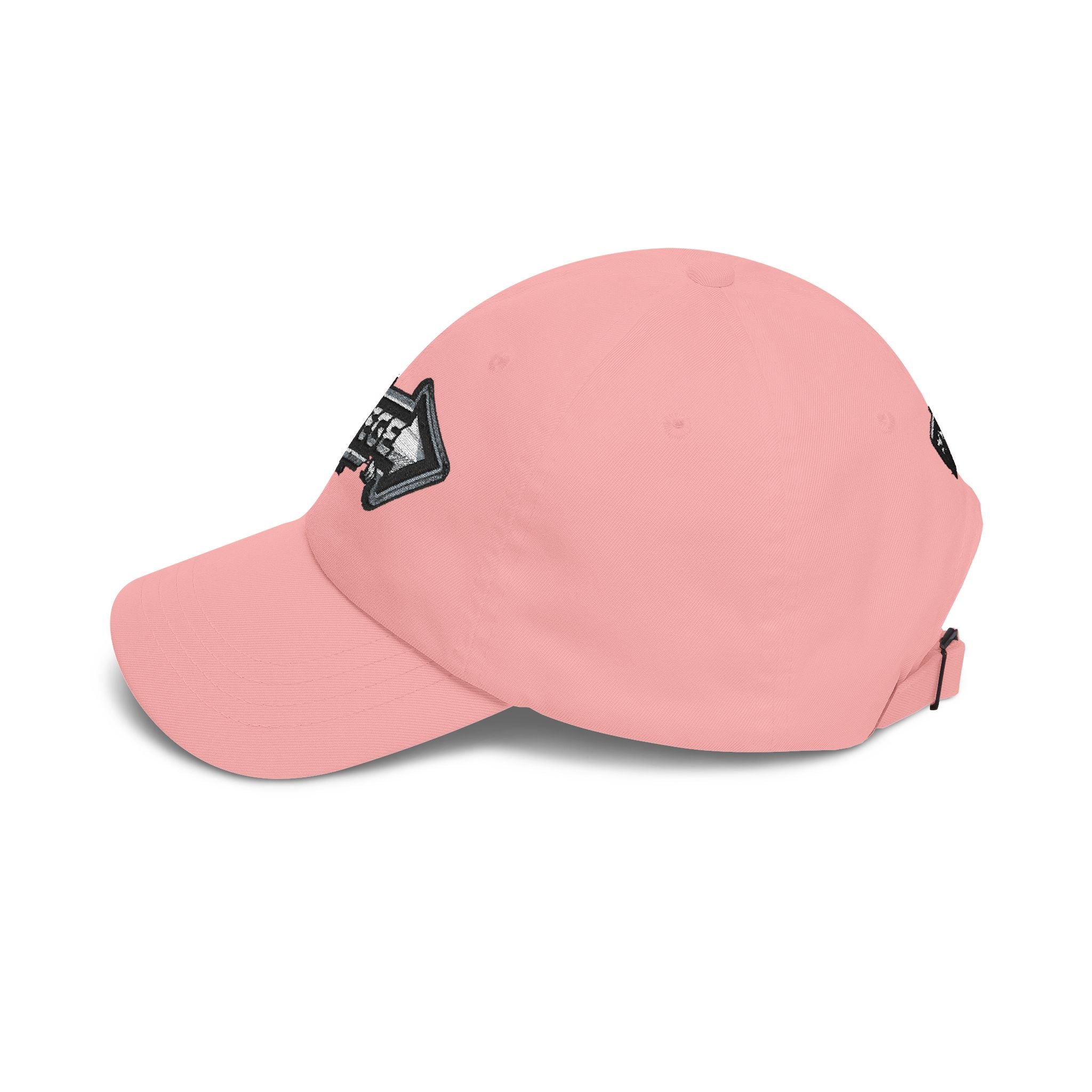 Renegé Arrow Dad Cap — Embroidered White Baseball Hat