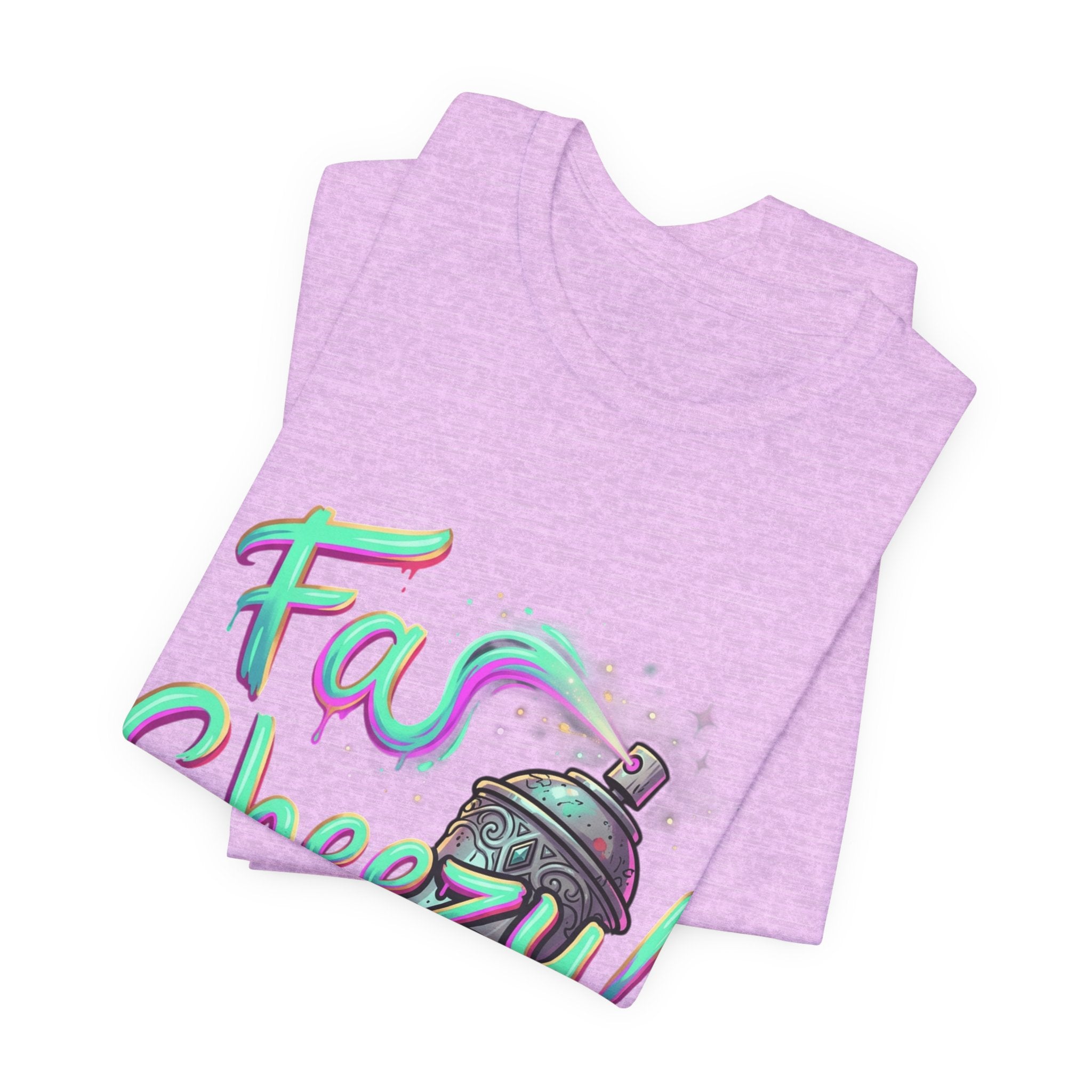 Graffiti Spray Can Tee — "Fas Sheezy!" Street Art T-Shirt