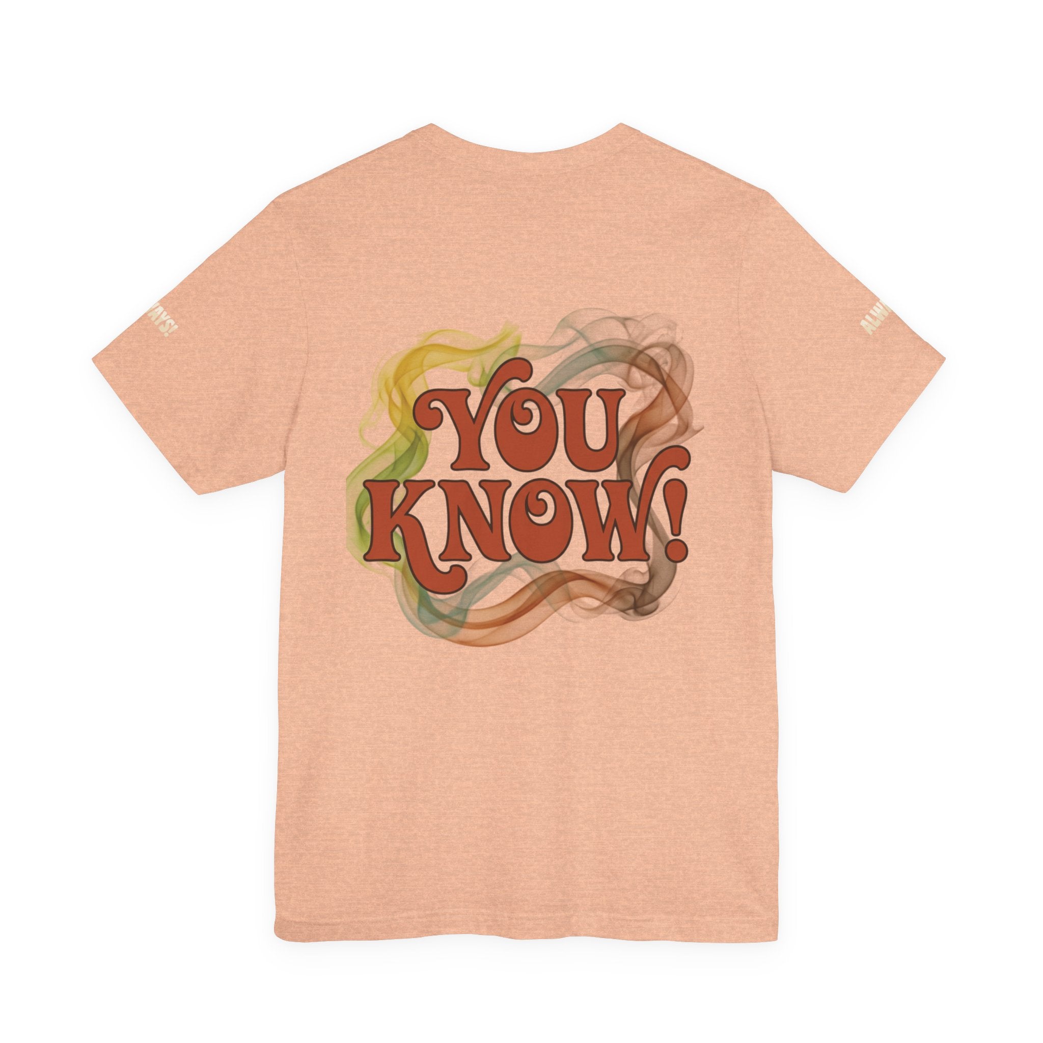 You Know! Graphic Tee — Retro Swirl Vintage Style T‑Shirt