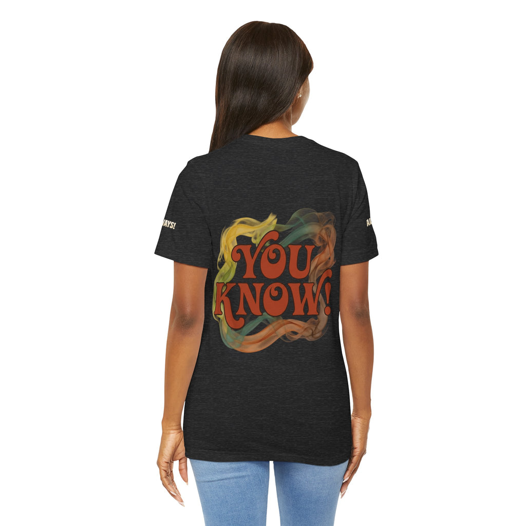 You Know! Graphic Tee — Retro Swirl Vintage Style T‑Shirt