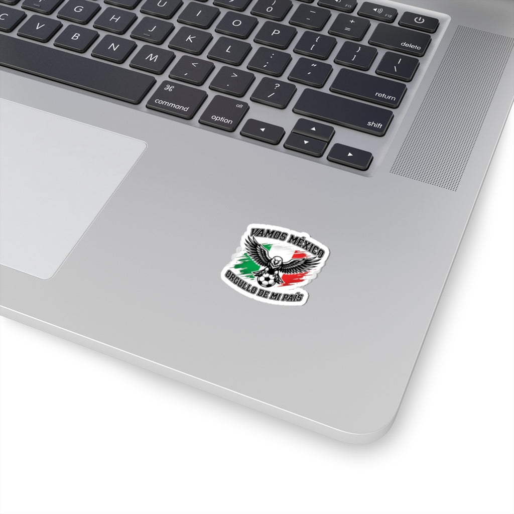 Vamos México Sticker — Orgullo de mi País Soccer Eagle (Kiss-Cut)