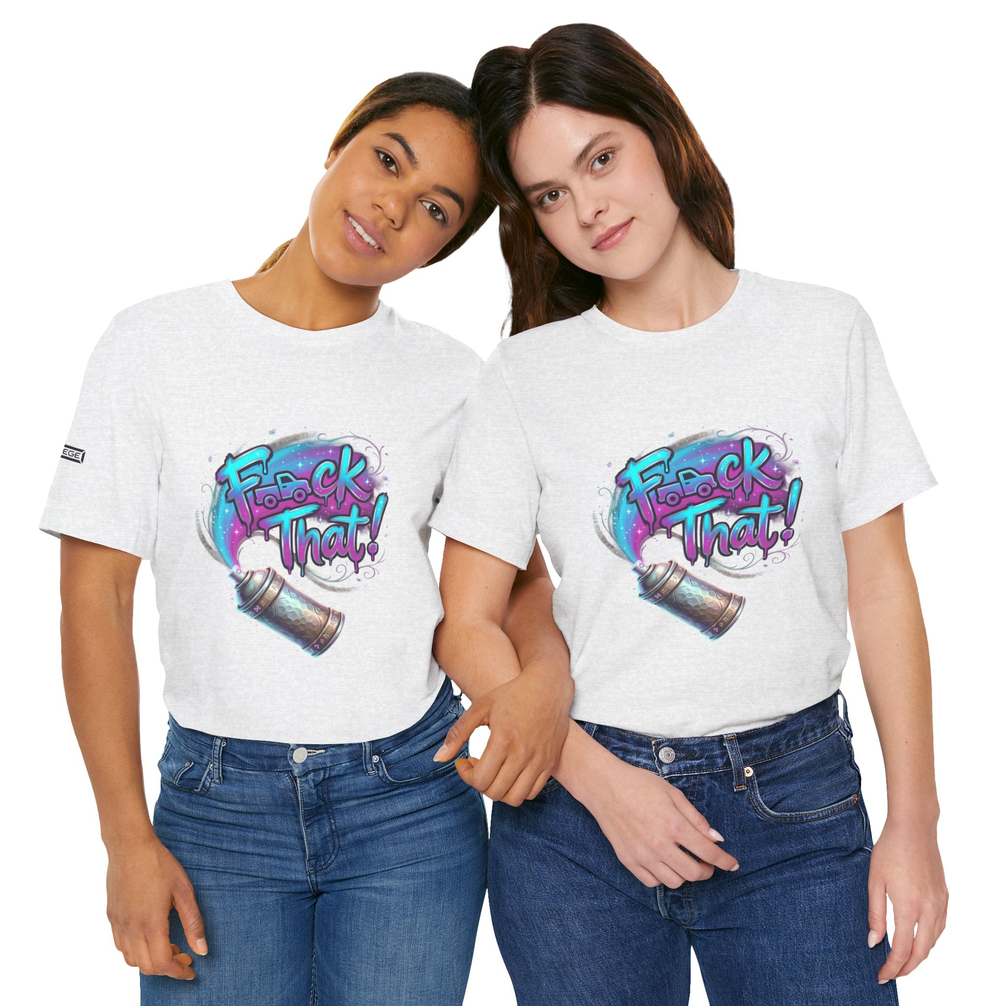Graffiti 'F*ck That!' Spray Can T‑Shirt