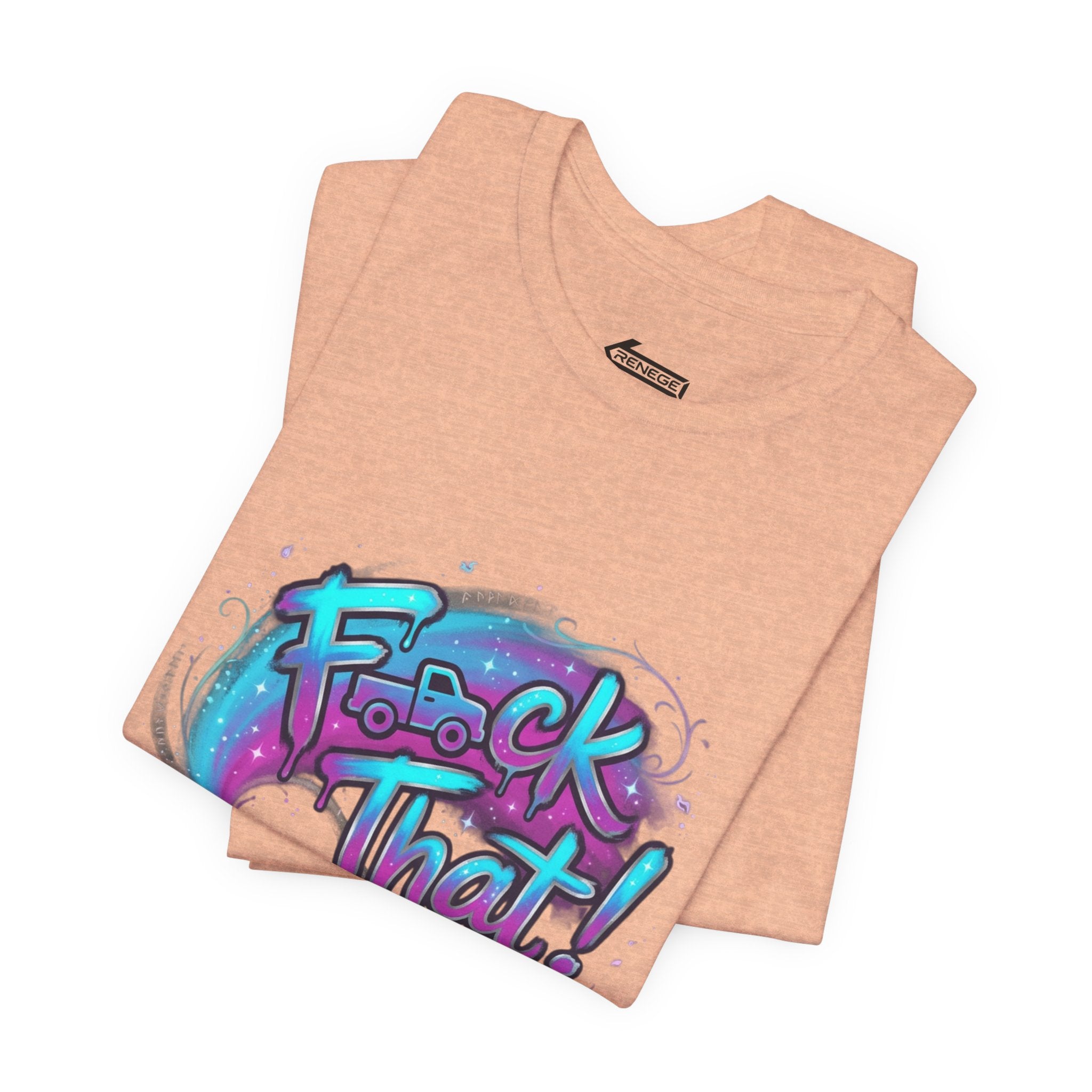 Graffiti 'F*ck That!' Spray Can T‑Shirt