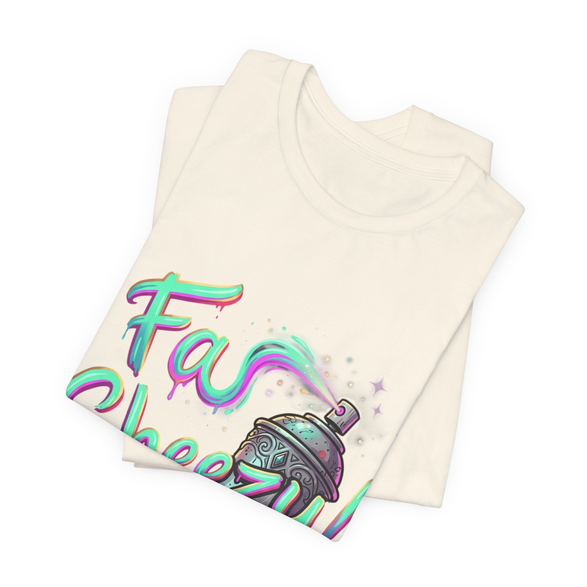 Graffiti Spray Can Tee — "Fas Sheezy!" Street Art T-Shirt