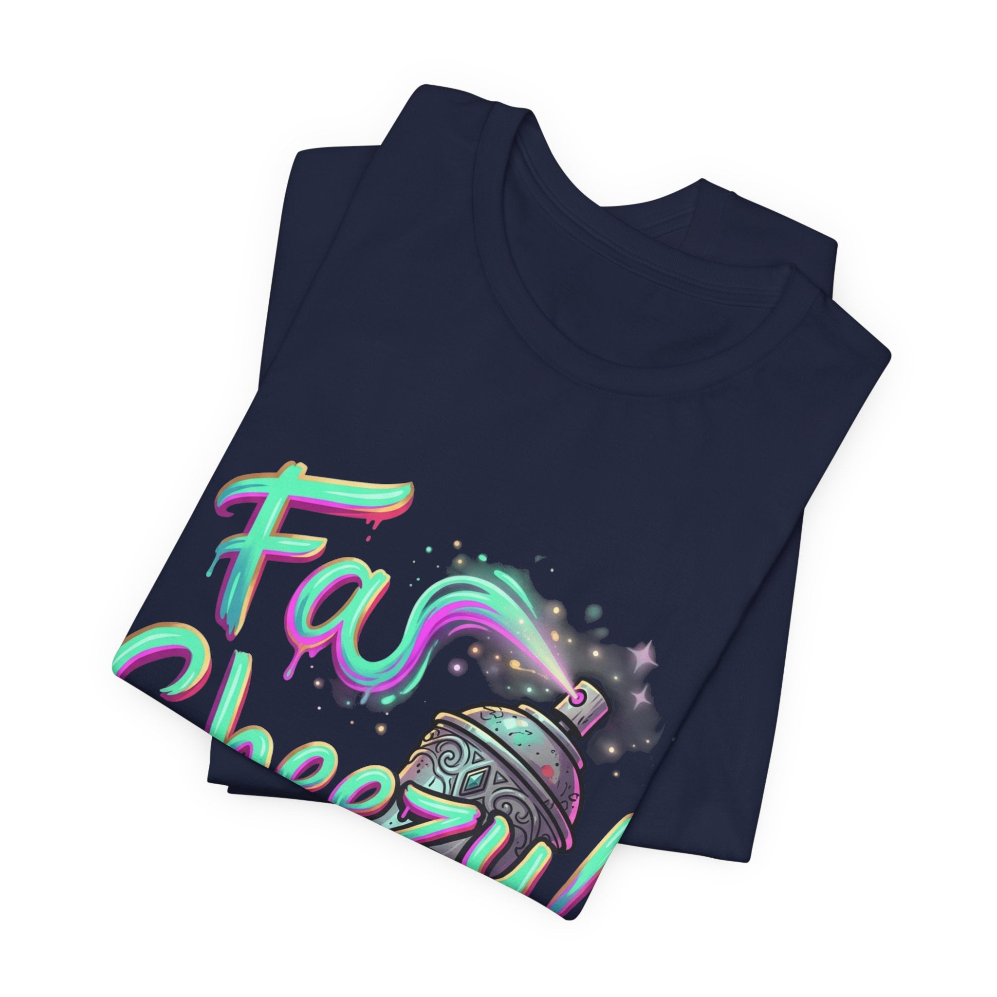 Graffiti Spray Can Tee — "Fas Sheezy!" Street Art T-Shirt