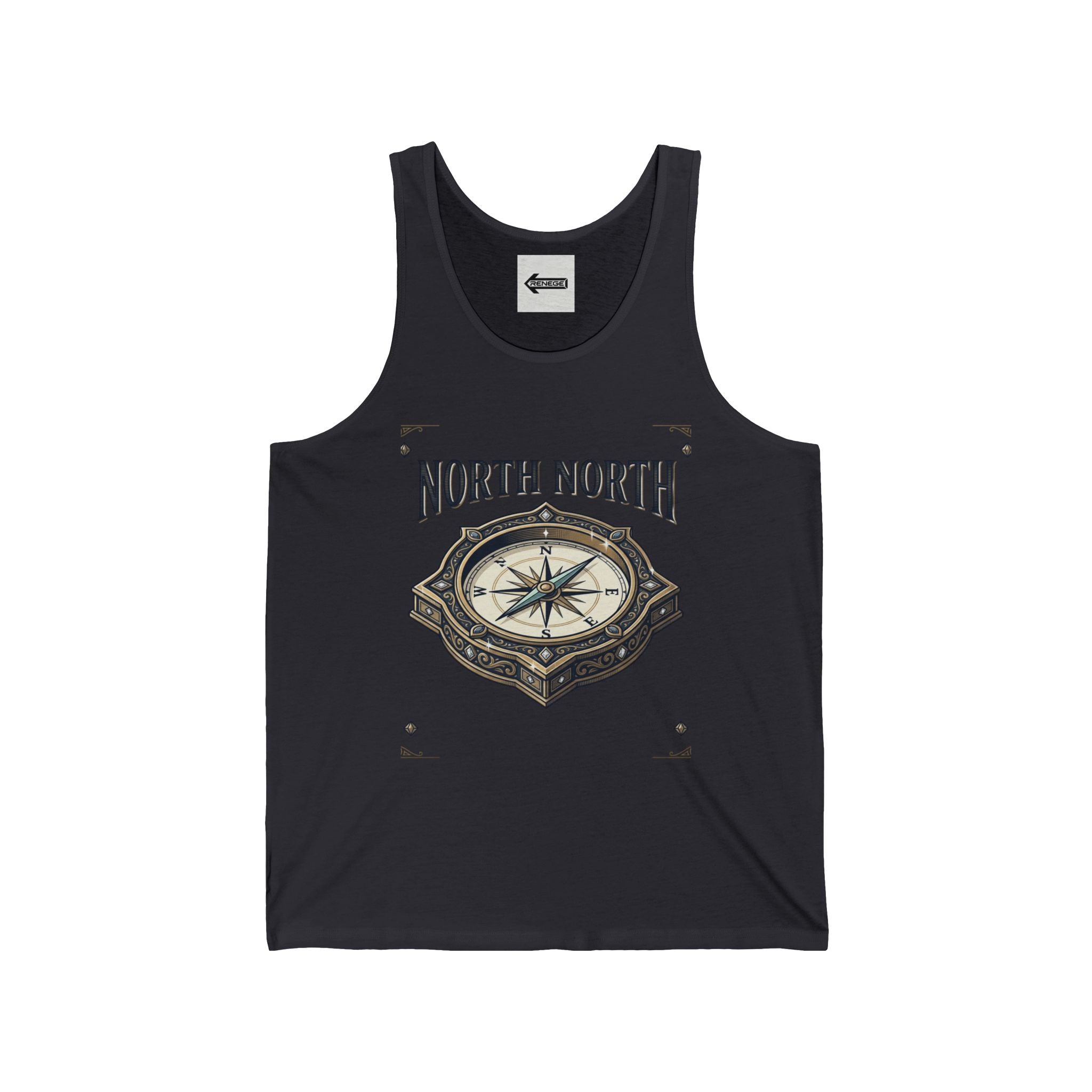 Compass Tank Top — "North North" Nautical Graphic Tank