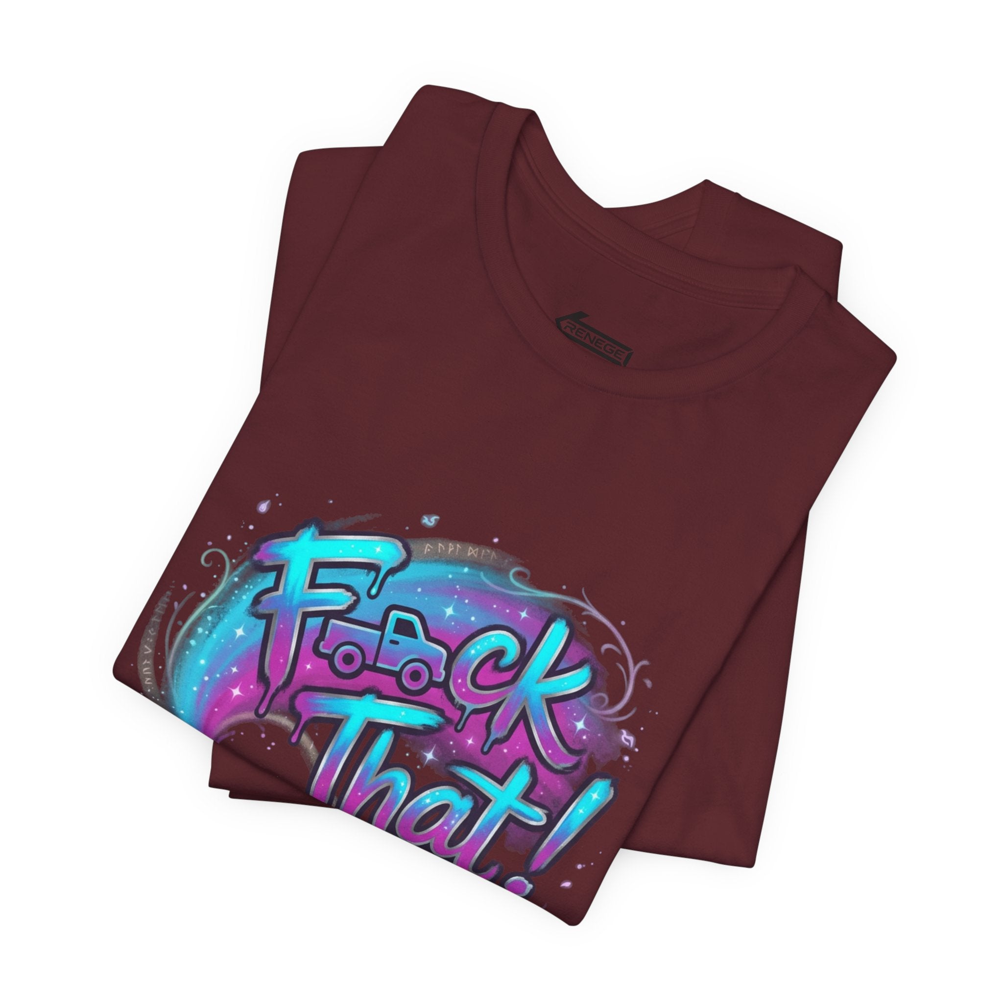 Graffiti 'F*ck That!' Spray Can T‑Shirt