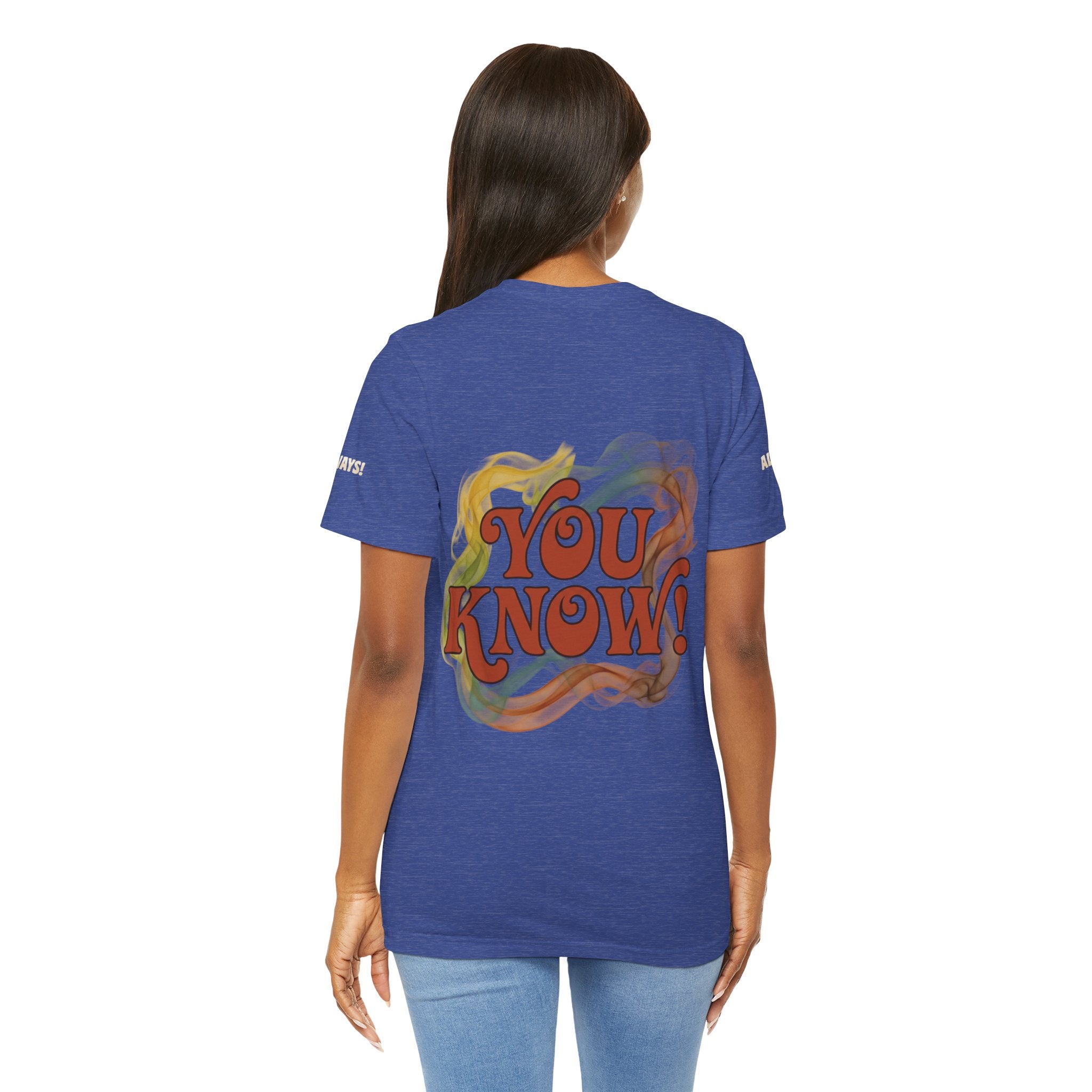 You Know! Graphic Tee — Retro Swirl Vintage Style T‑Shirt