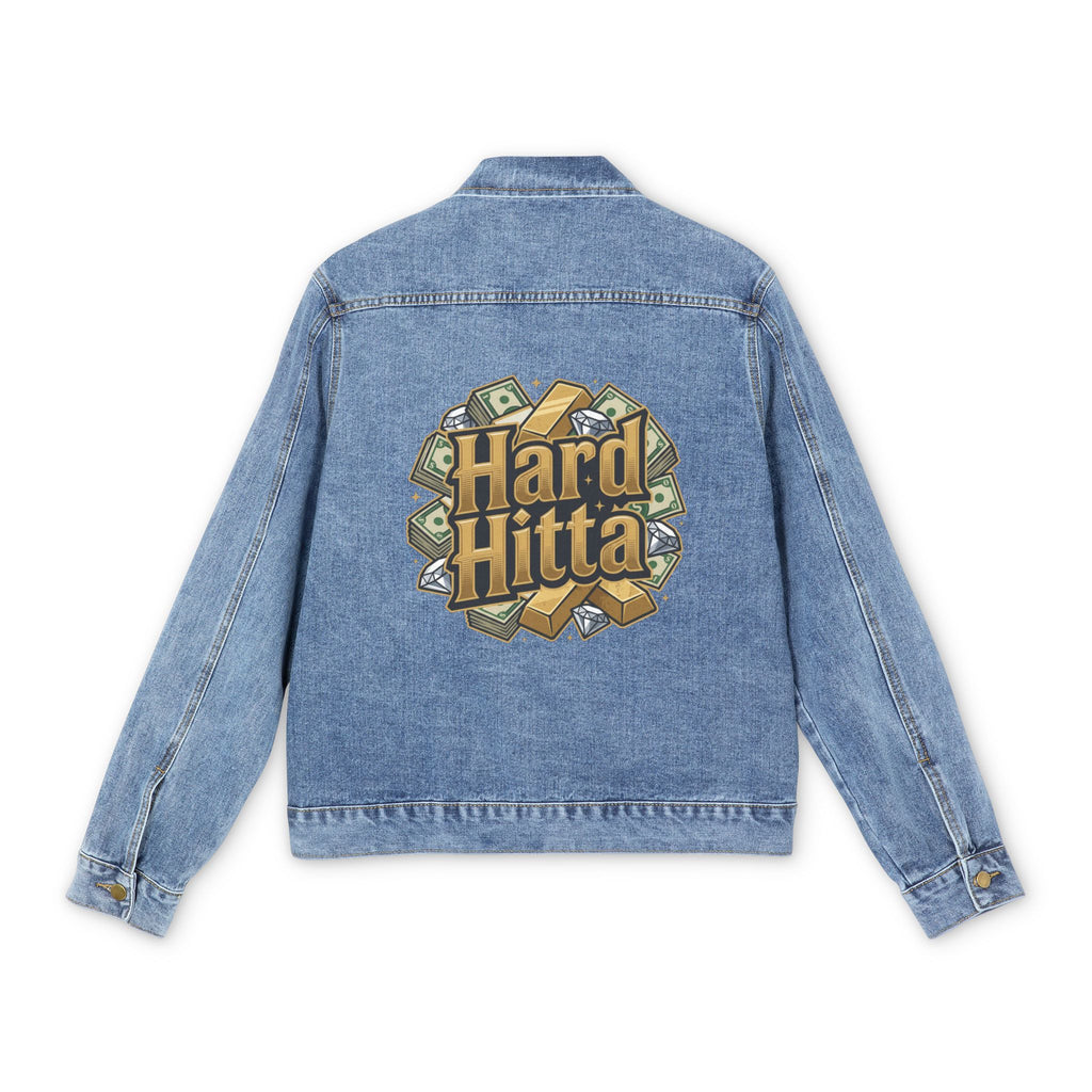 Denim Jacket — 'Hard Hitta' Graphic Back Patch