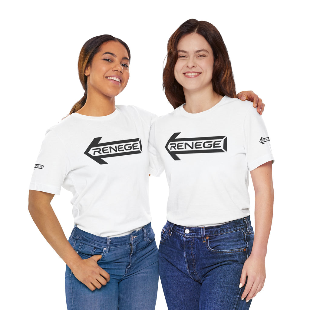 RenegE Arrow Logo Tee — Bold Streetwear Graphic T-Shirt