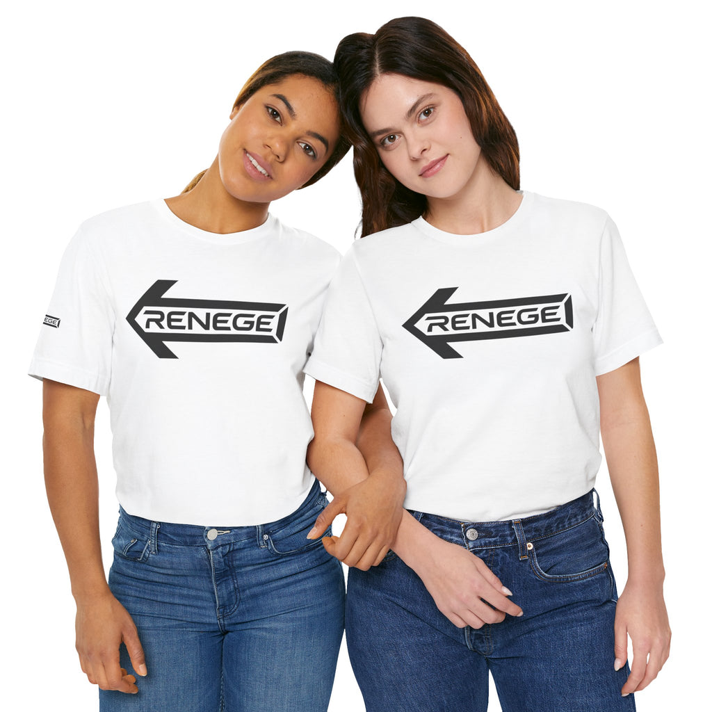 RenegE Arrow Logo Tee — Bold Streetwear Graphic T-Shirt