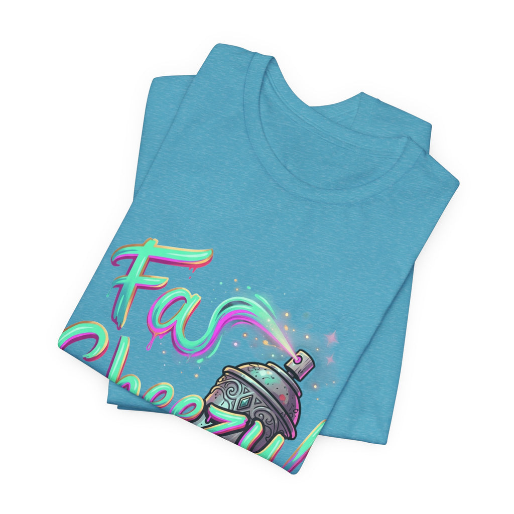 Graffiti Spray Can Tee — "Fas Sheezy!" Street Art T-Shirt
