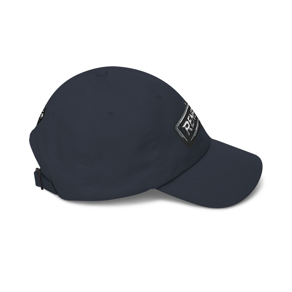 Renegé Arrow Dad Cap — Embroidered White Baseball Hat